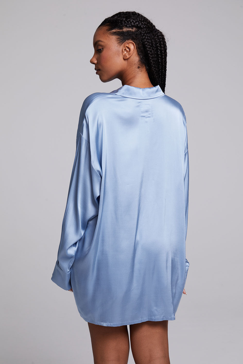 Chaser Capri Blue Grotto Button Down