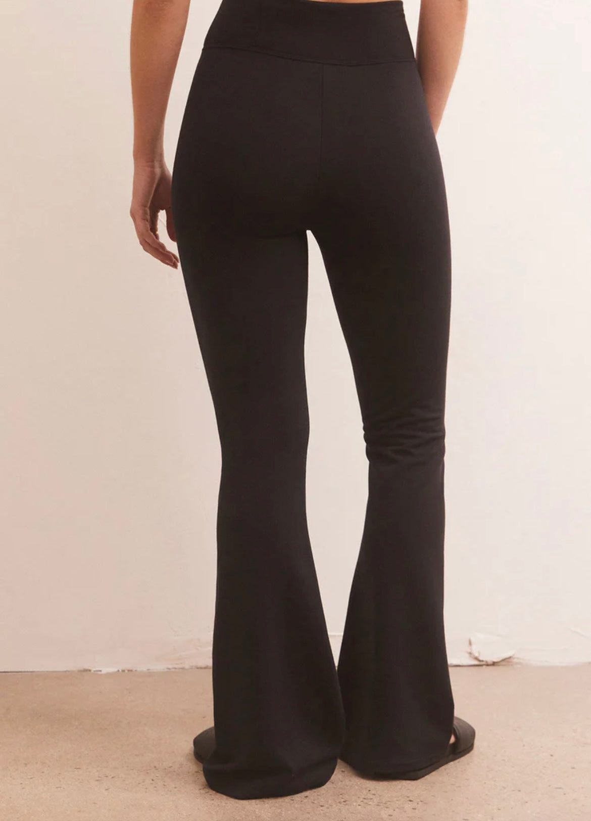 Z Supply Everyday Black Flare Pant