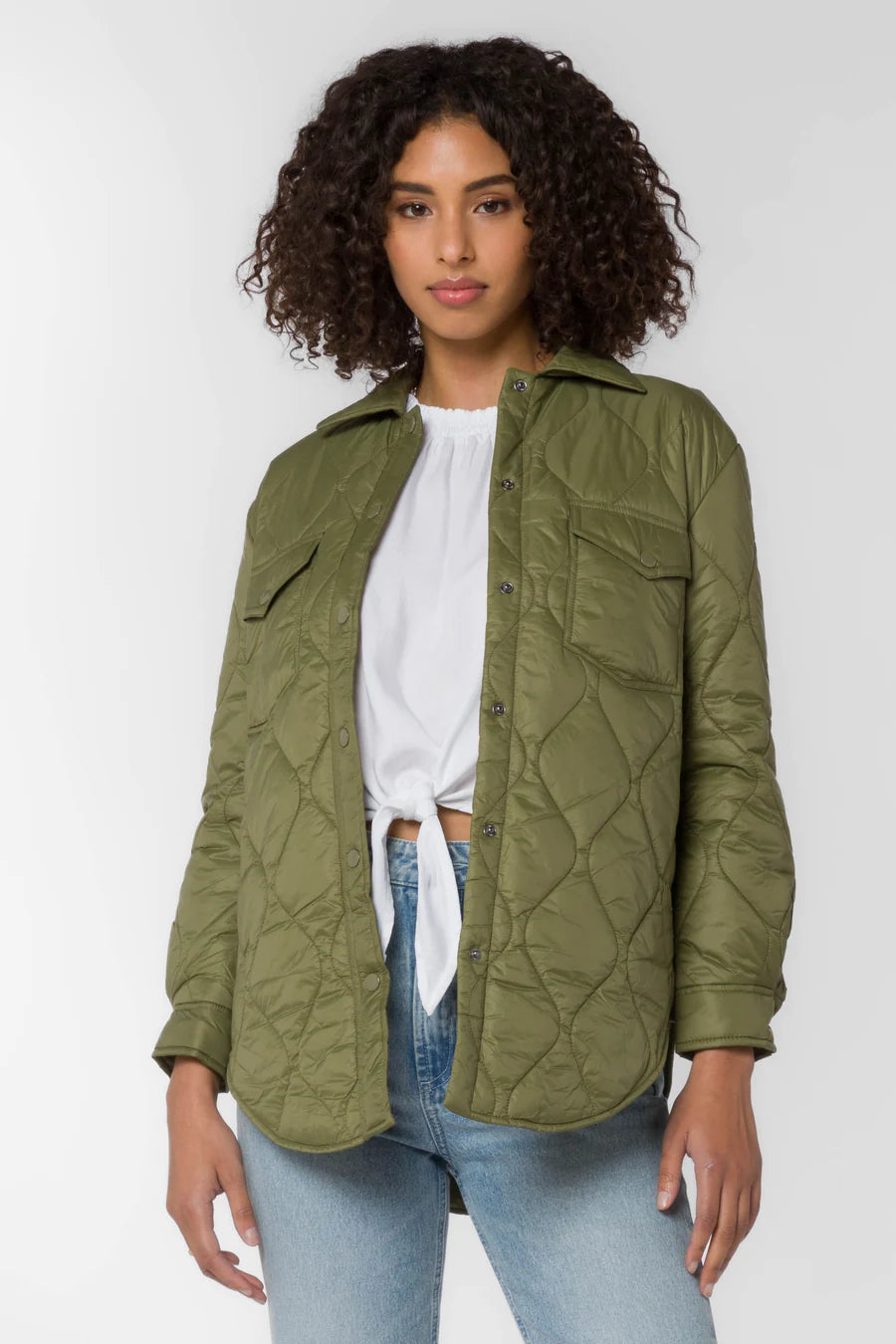 Velvet Heart ELEANOR OLIVE JACKET