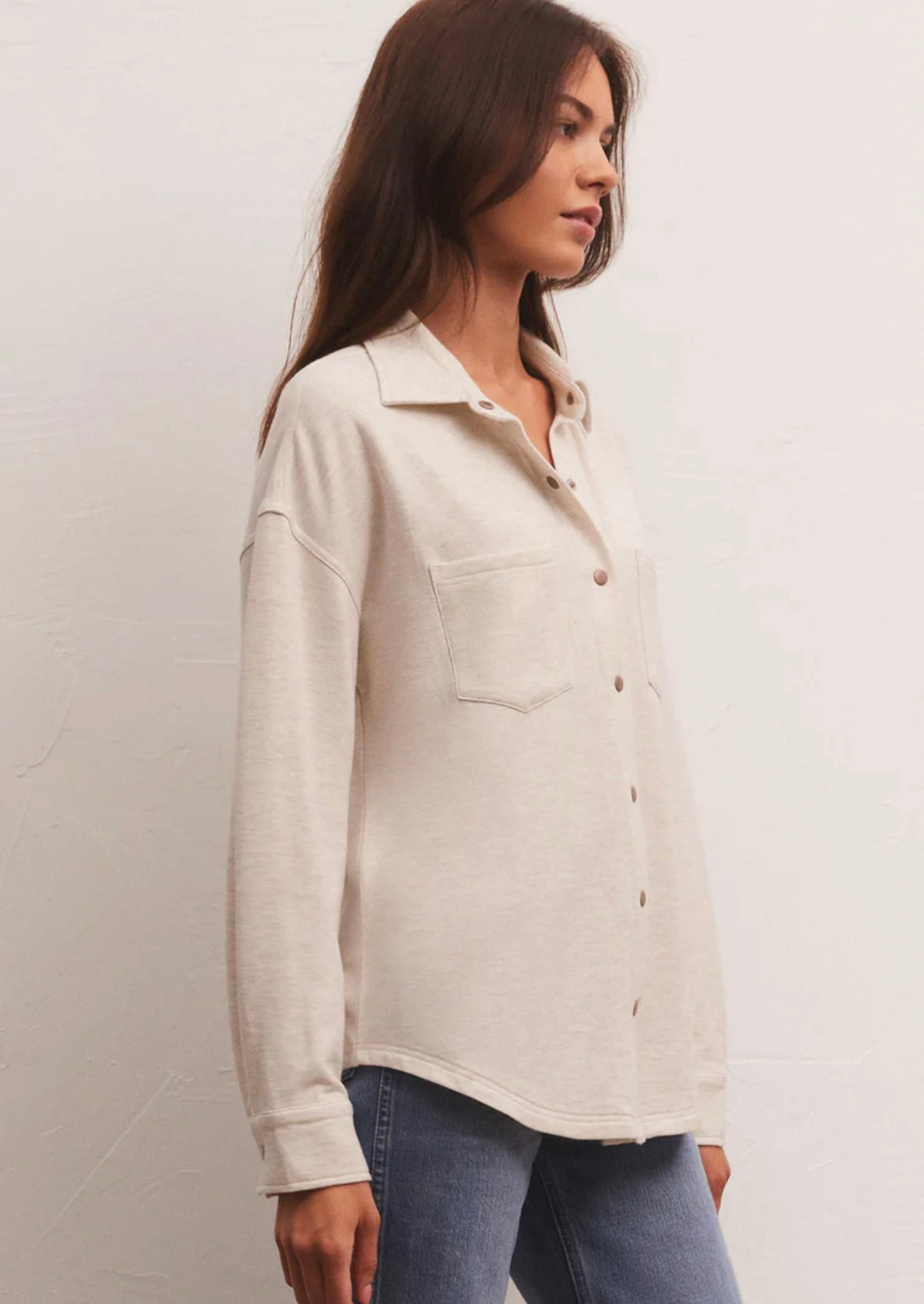 Z Supply WFH MODAL SHIRT JACKET
