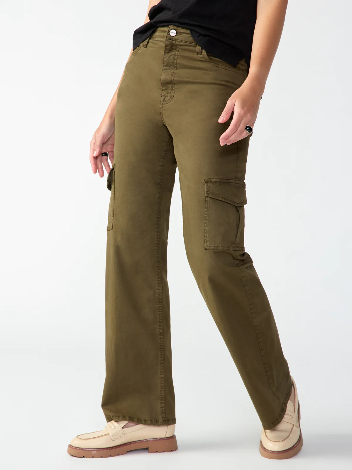 Sanctuary Flashback Cargo High Rise Pant Canteen