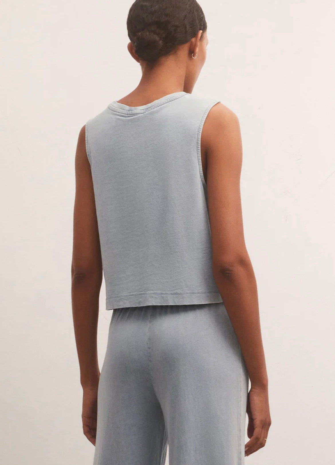 Z Supply Sloane Jersey Denim Muscle