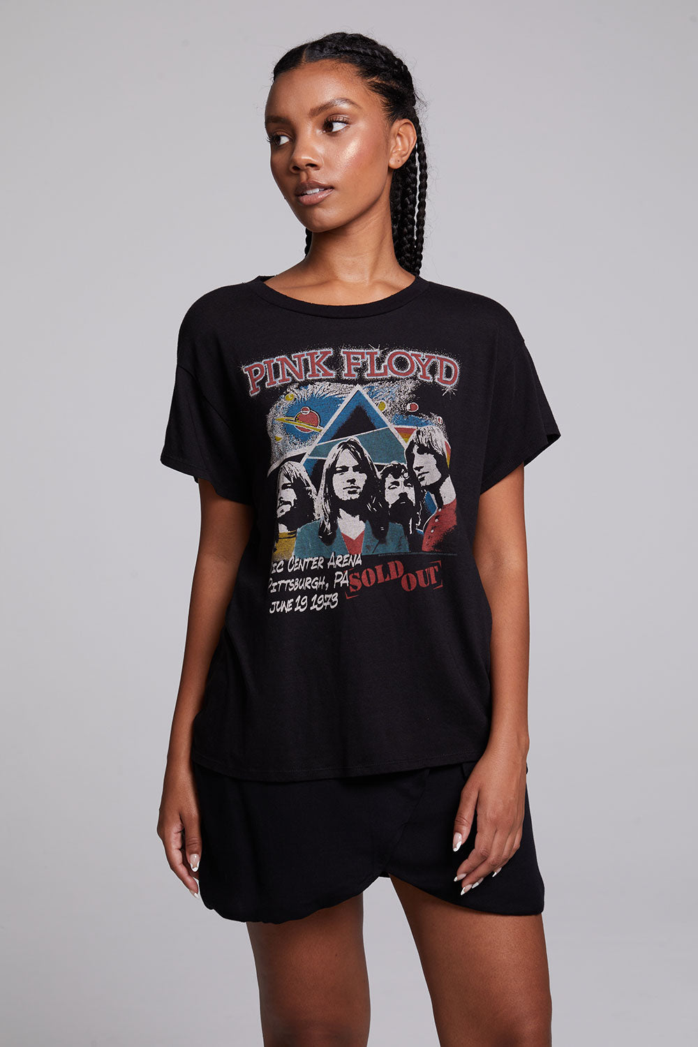 Chaser Pink Floyd Nassau Coliseum Crew Neck Tee
