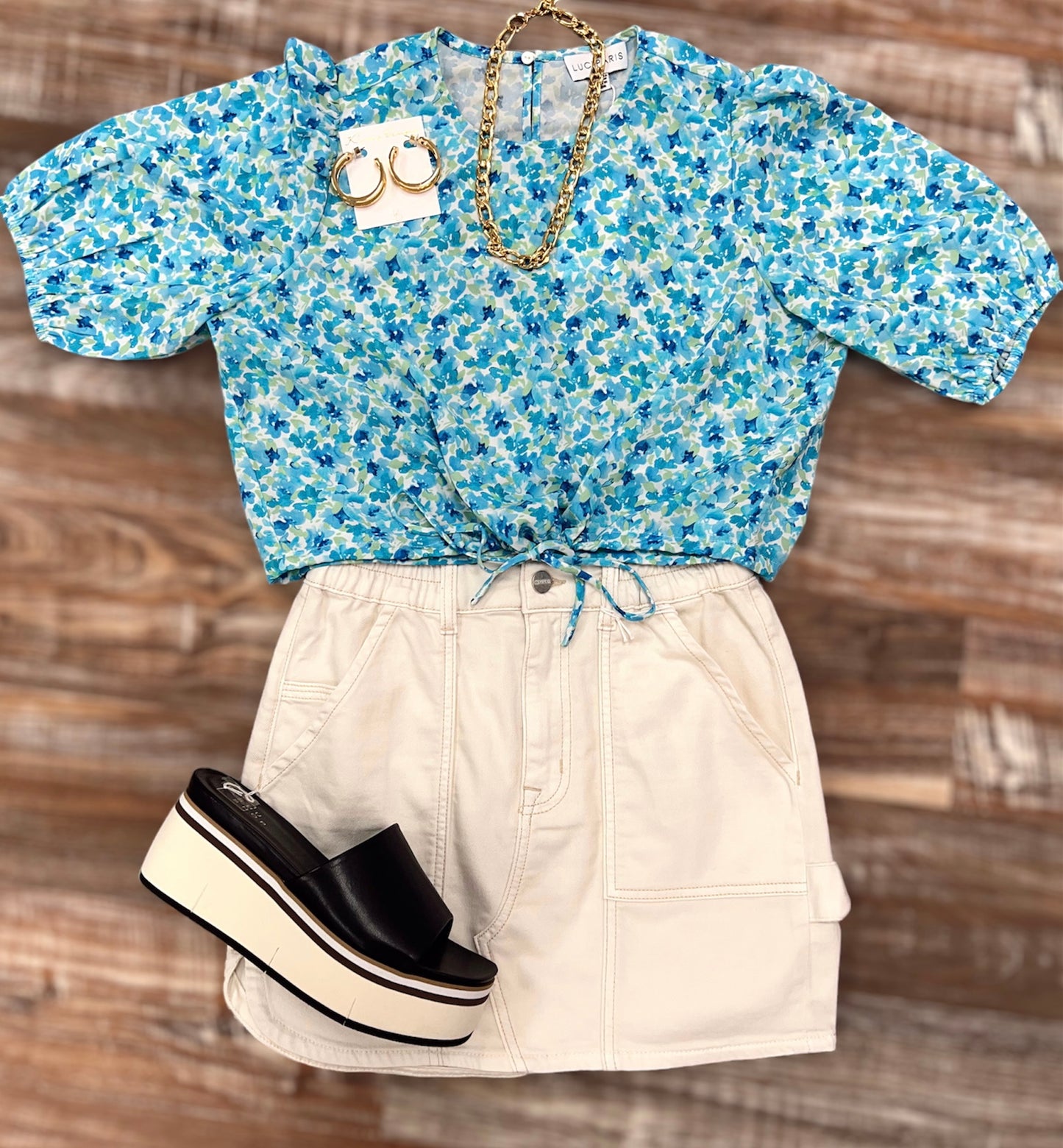 Lucy Paris Lili Crop Top