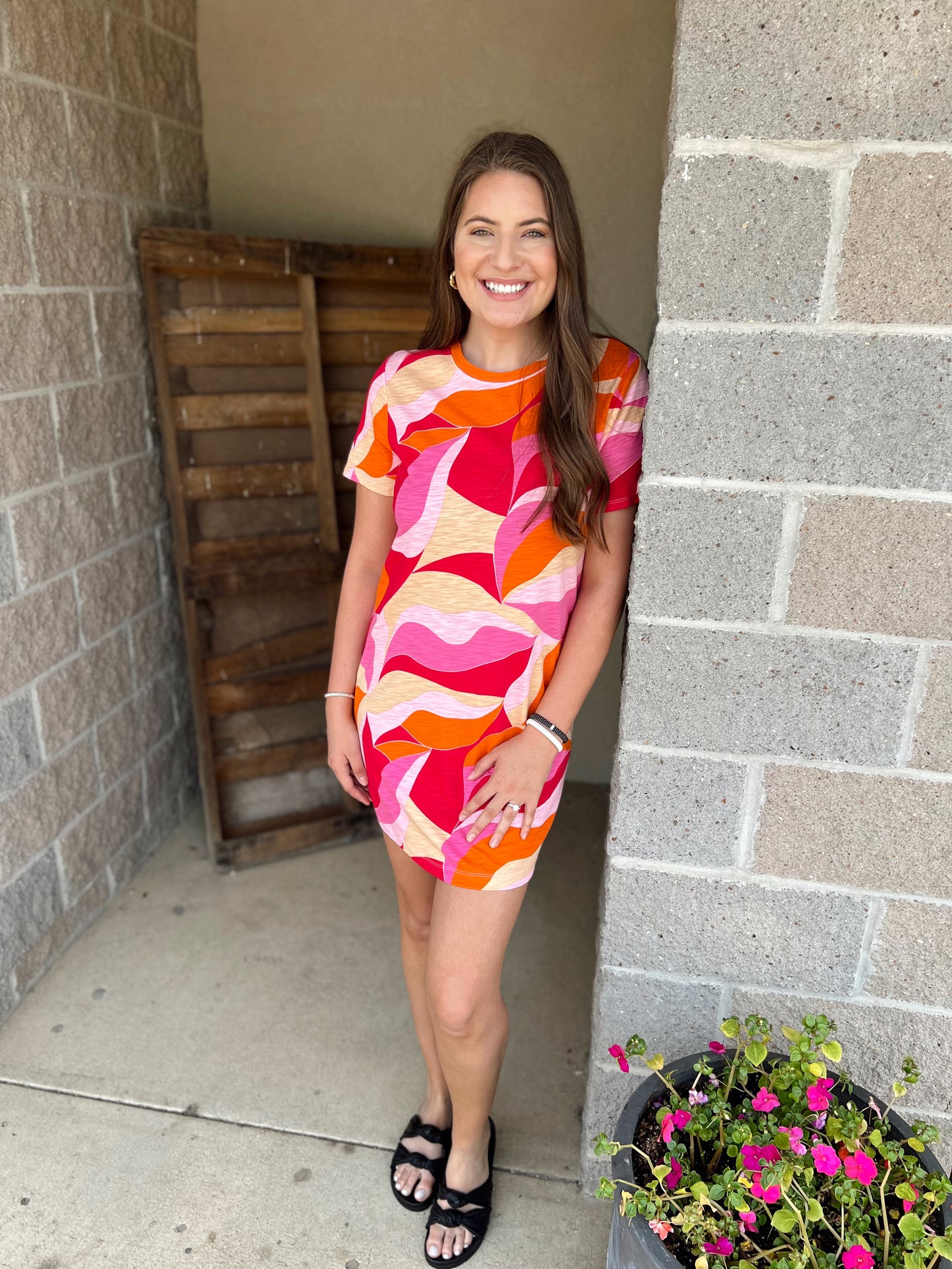Sanctuary Multi T-shirt Dress