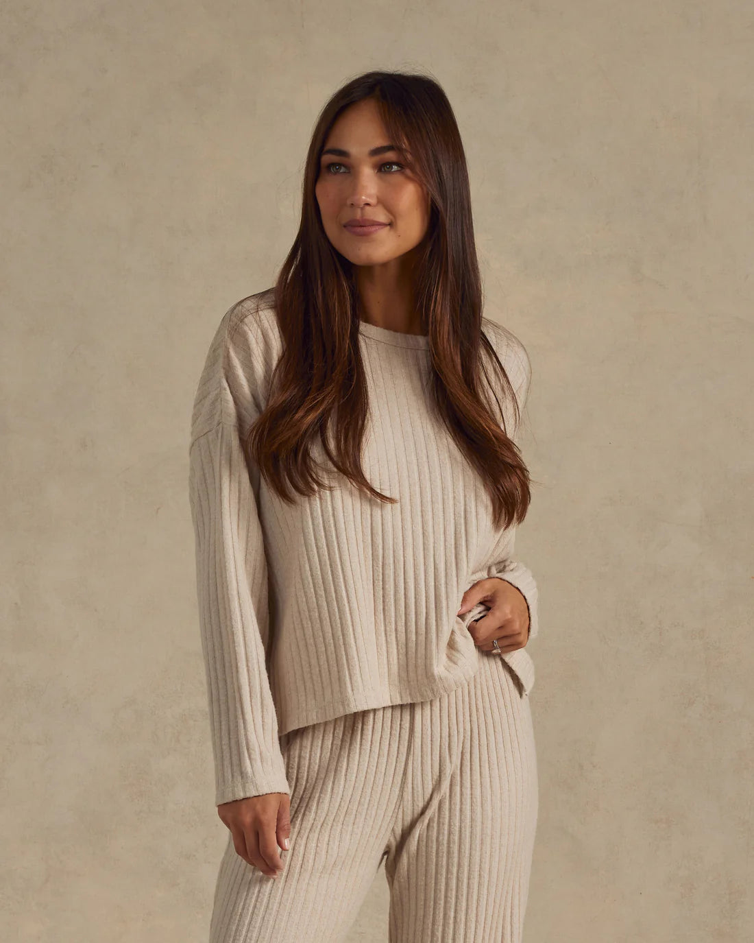 Rylee and Cru Cozy Rib Knit Set
