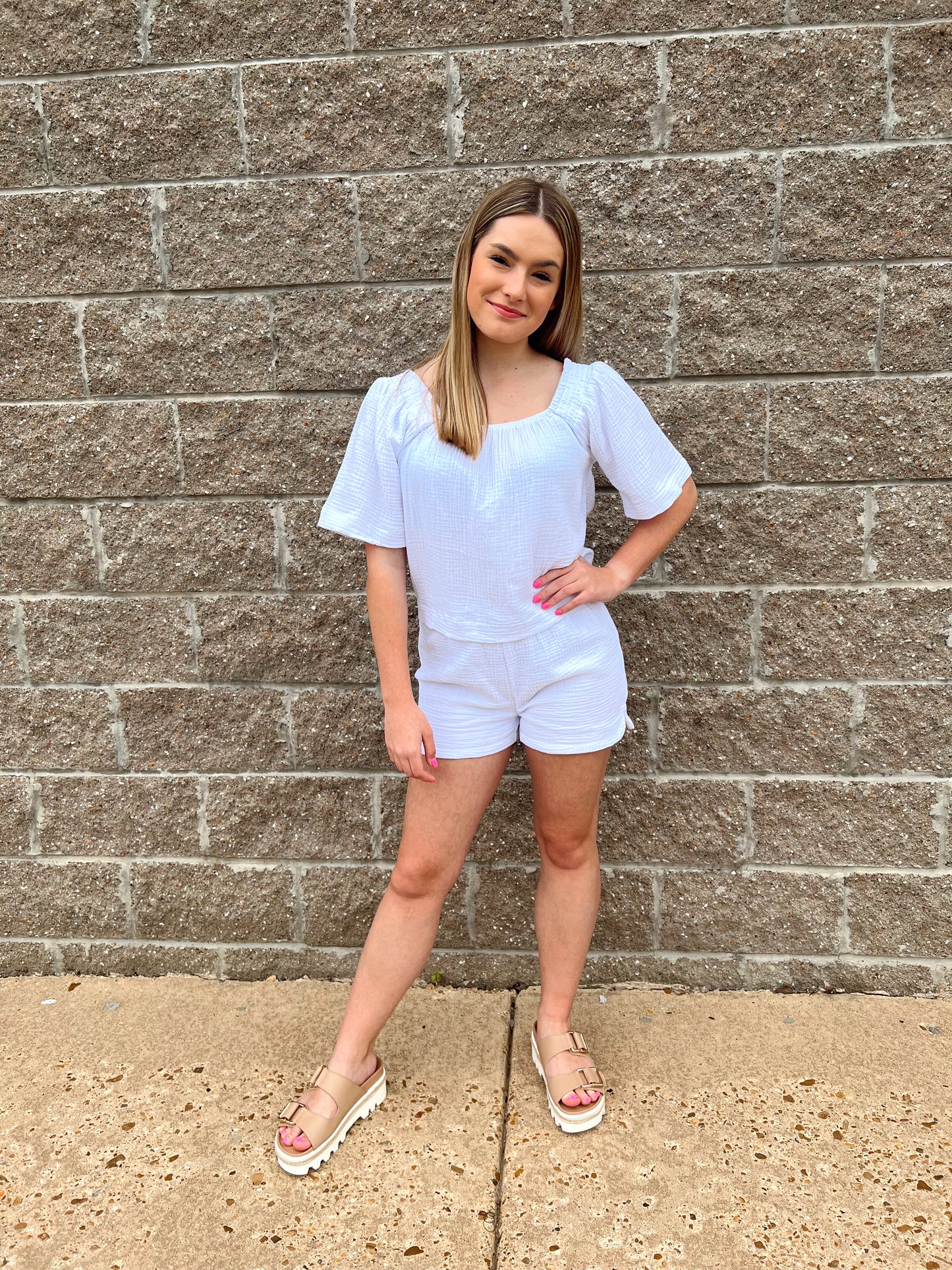 Z Supply NO RULES GAUZE TOP