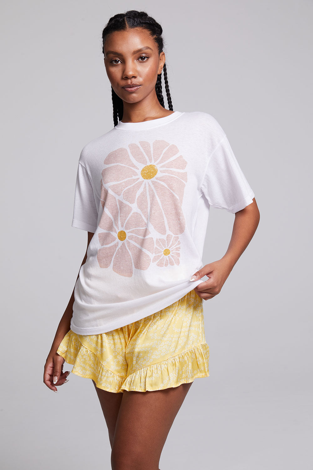 Chaser Retro Flowers Tee