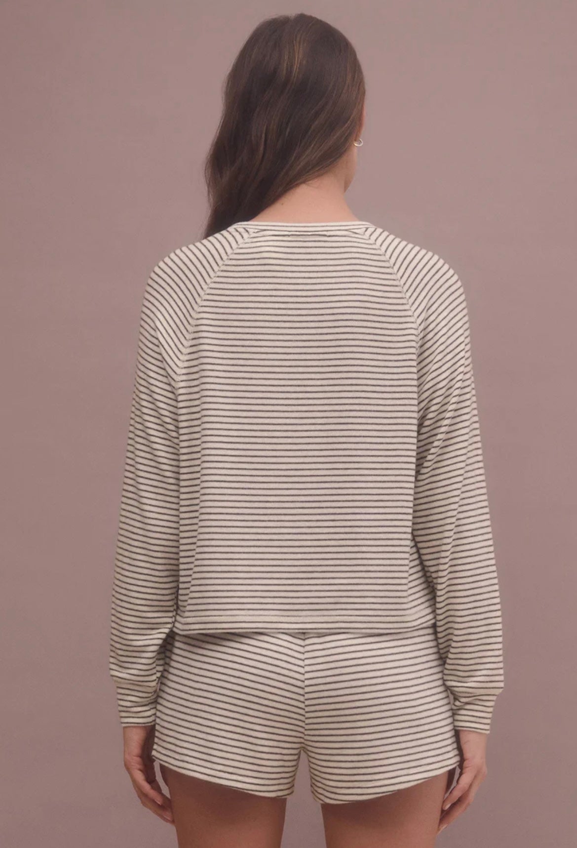Z Supply STAYING IN STRIPE LONG SLEEVE TOP