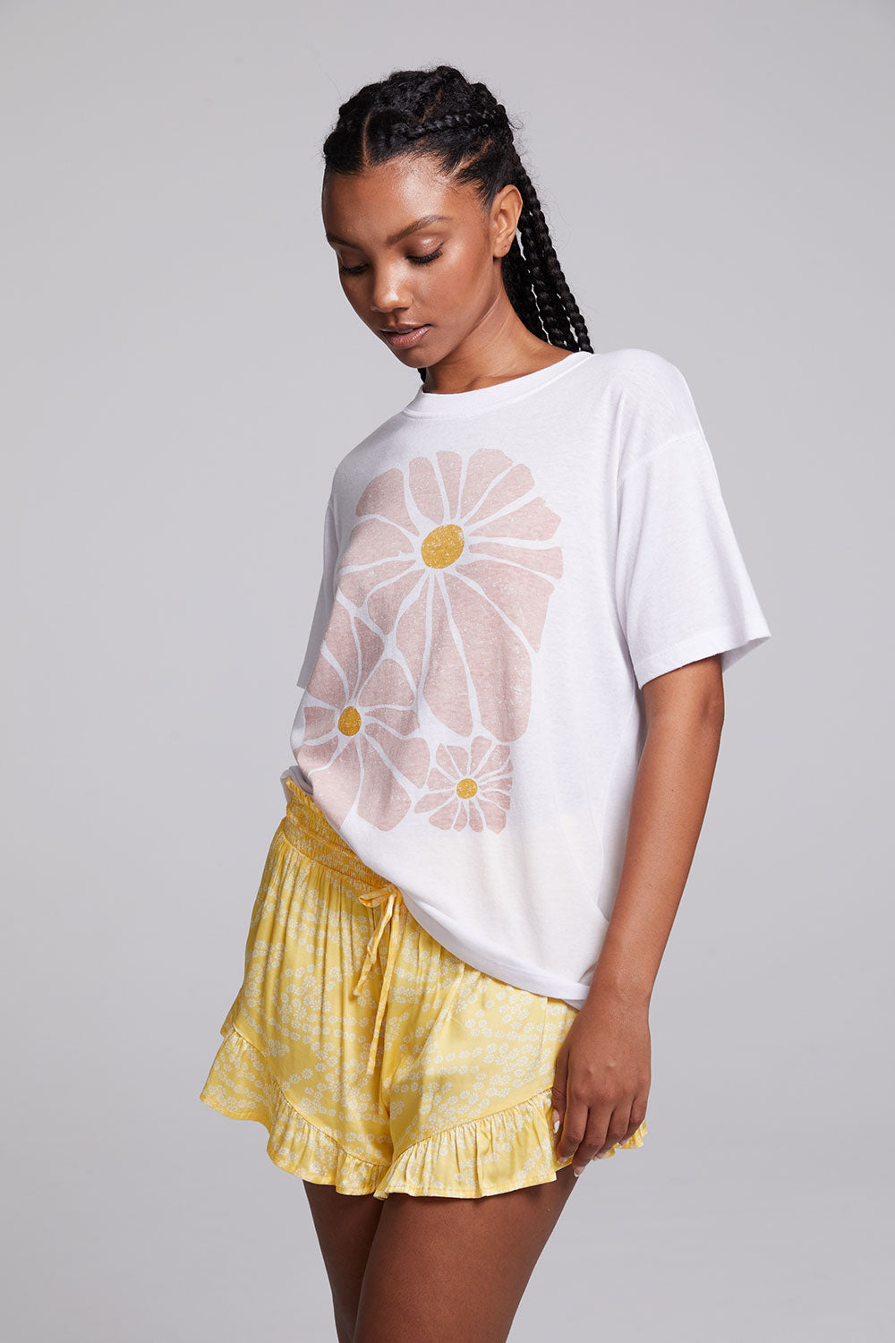 Chaser Retro Flowers Tee