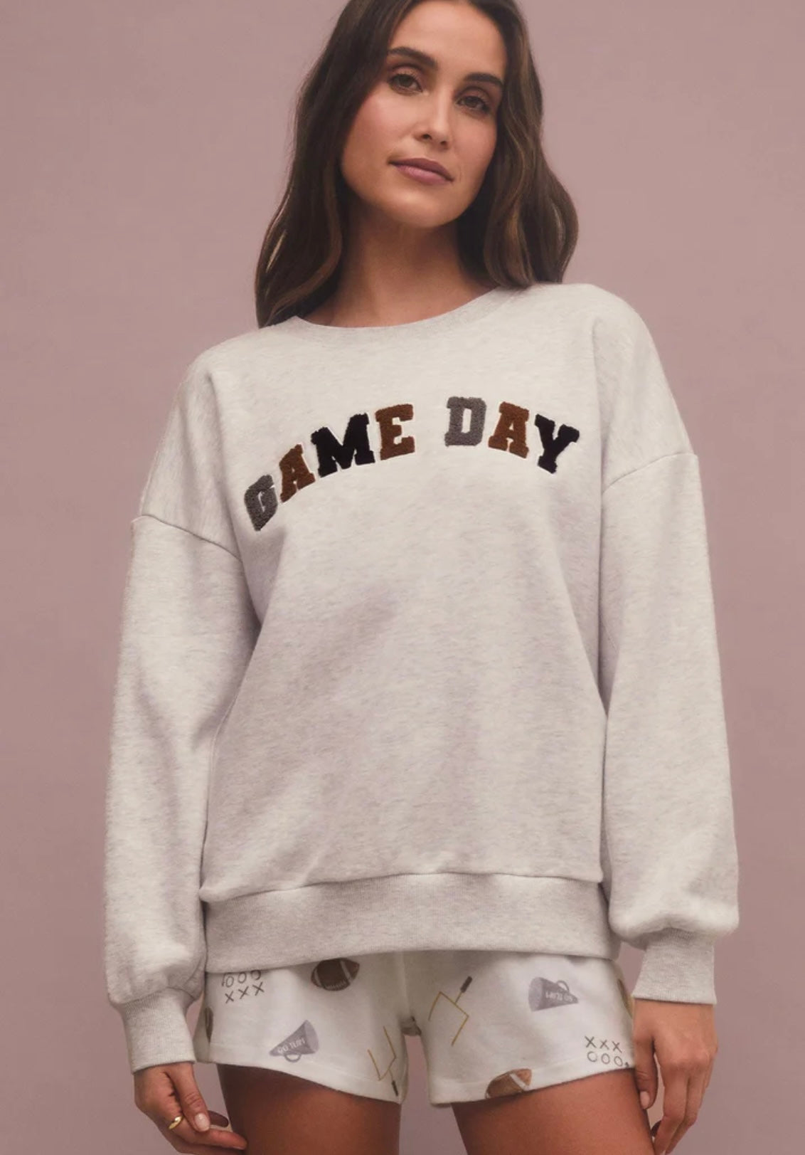 Z Supply OVERSIZED GAME DAY SWEATSHIRT