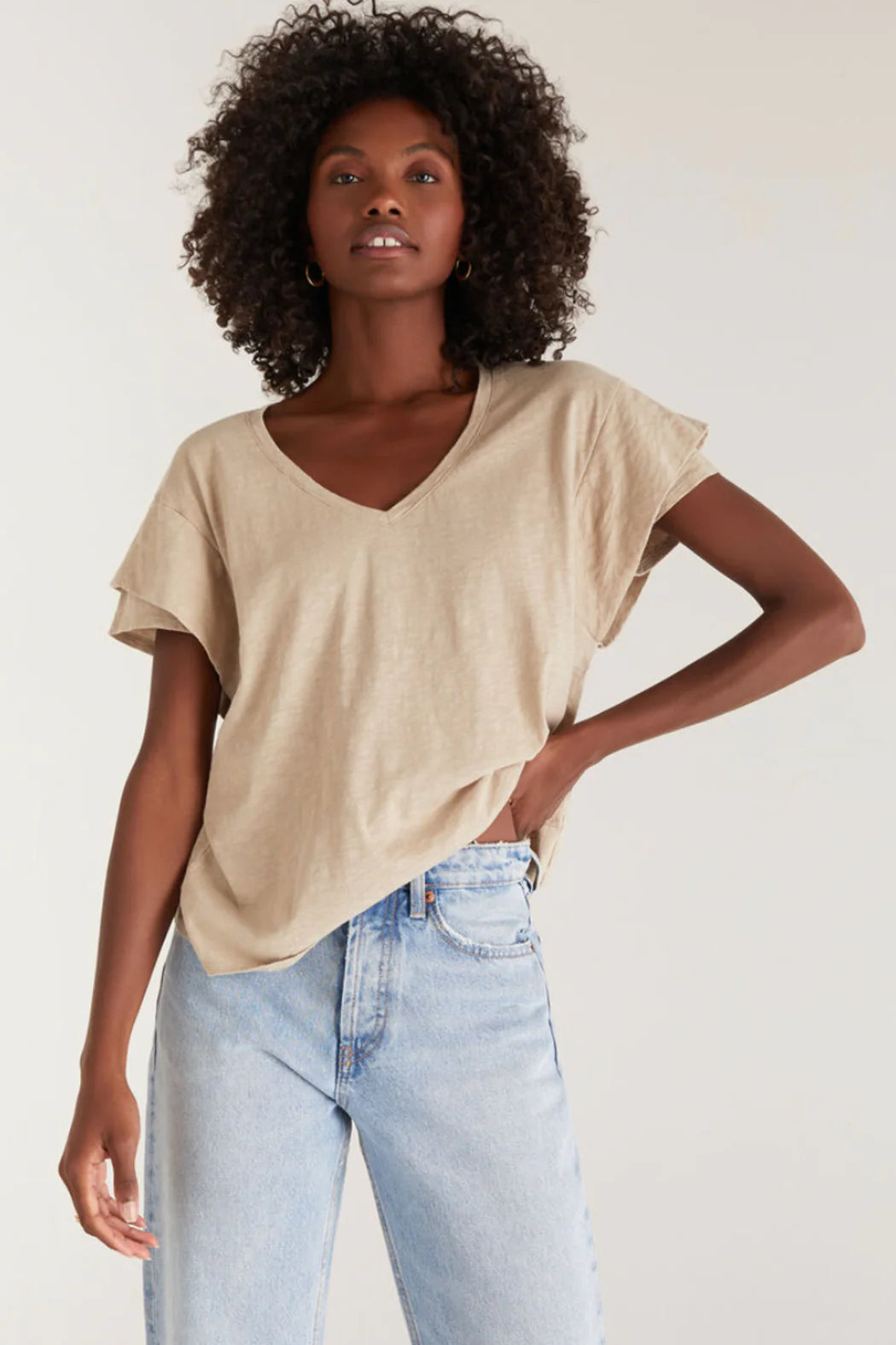 Z Supply Adrina Slub Top