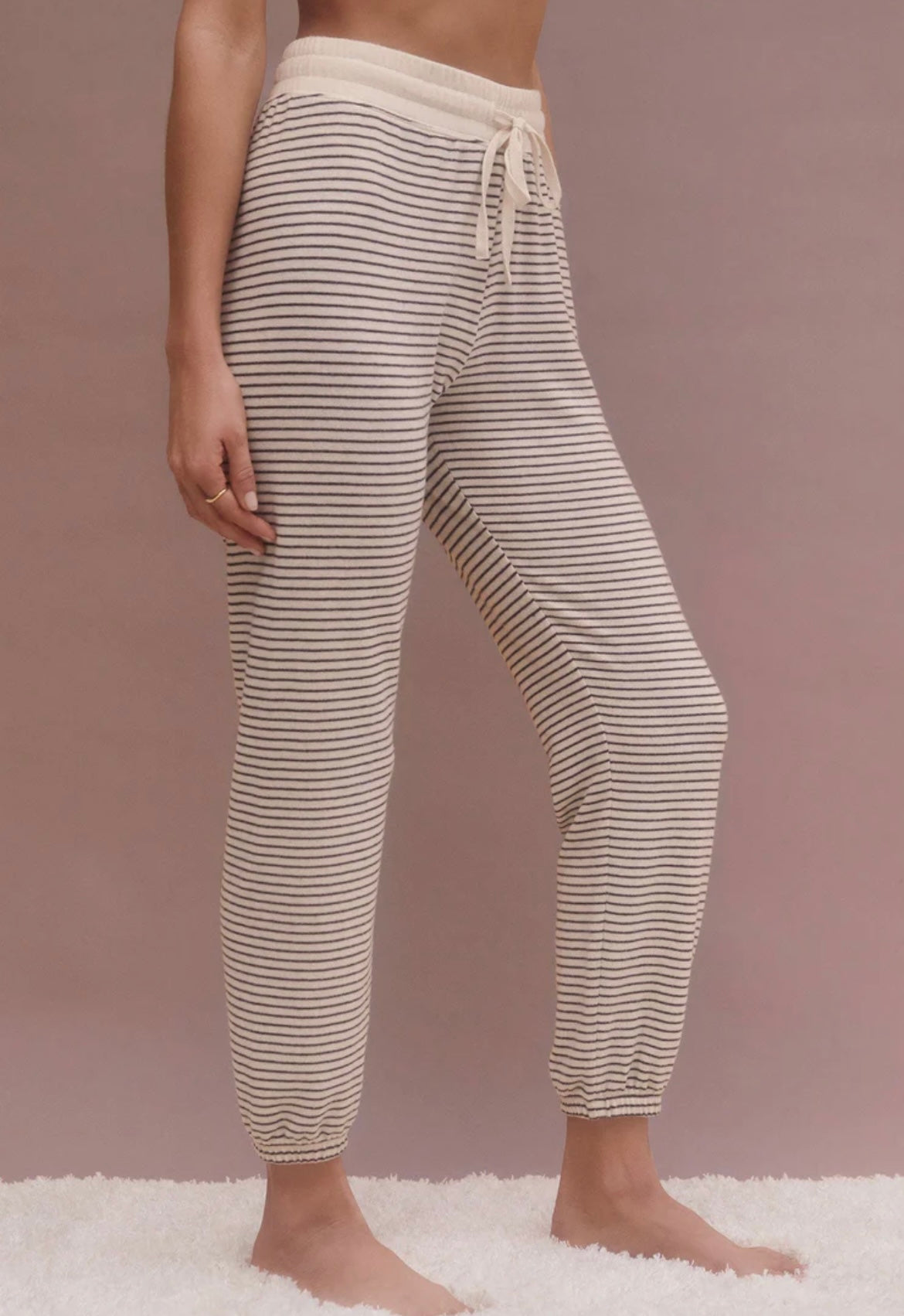 Z Supply LOUNGE STRIPE JOGGER