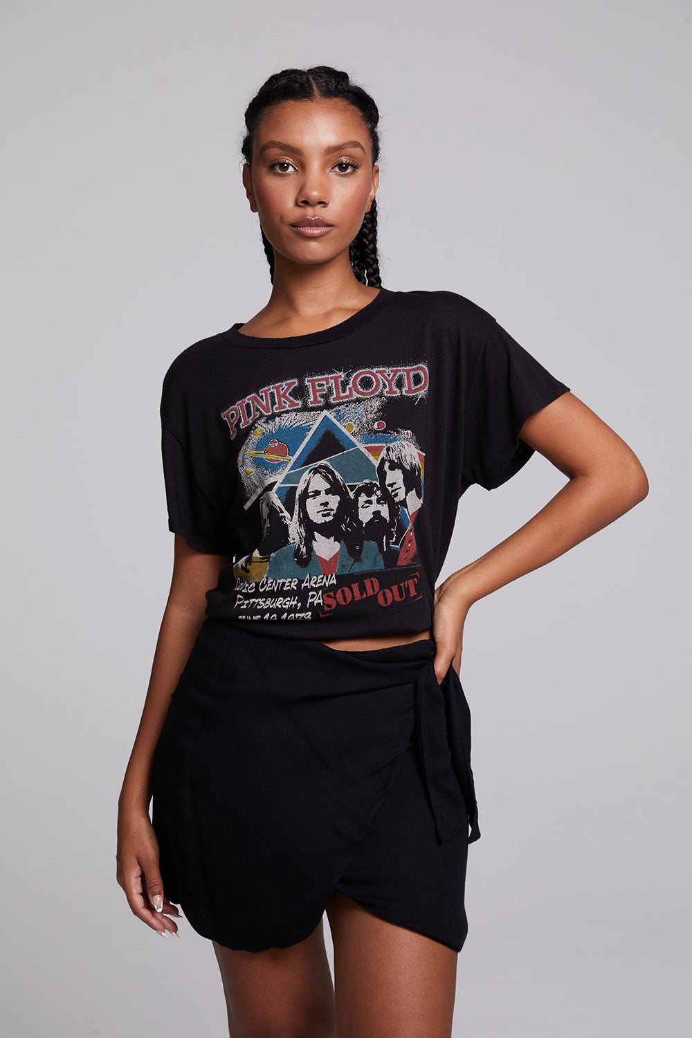Chaser Pink Floyd Nassau Coliseum Crew Neck Tee