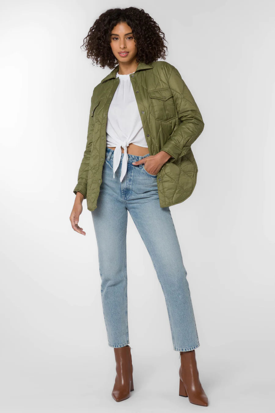 Velvet Heart ELEANOR OLIVE JACKET