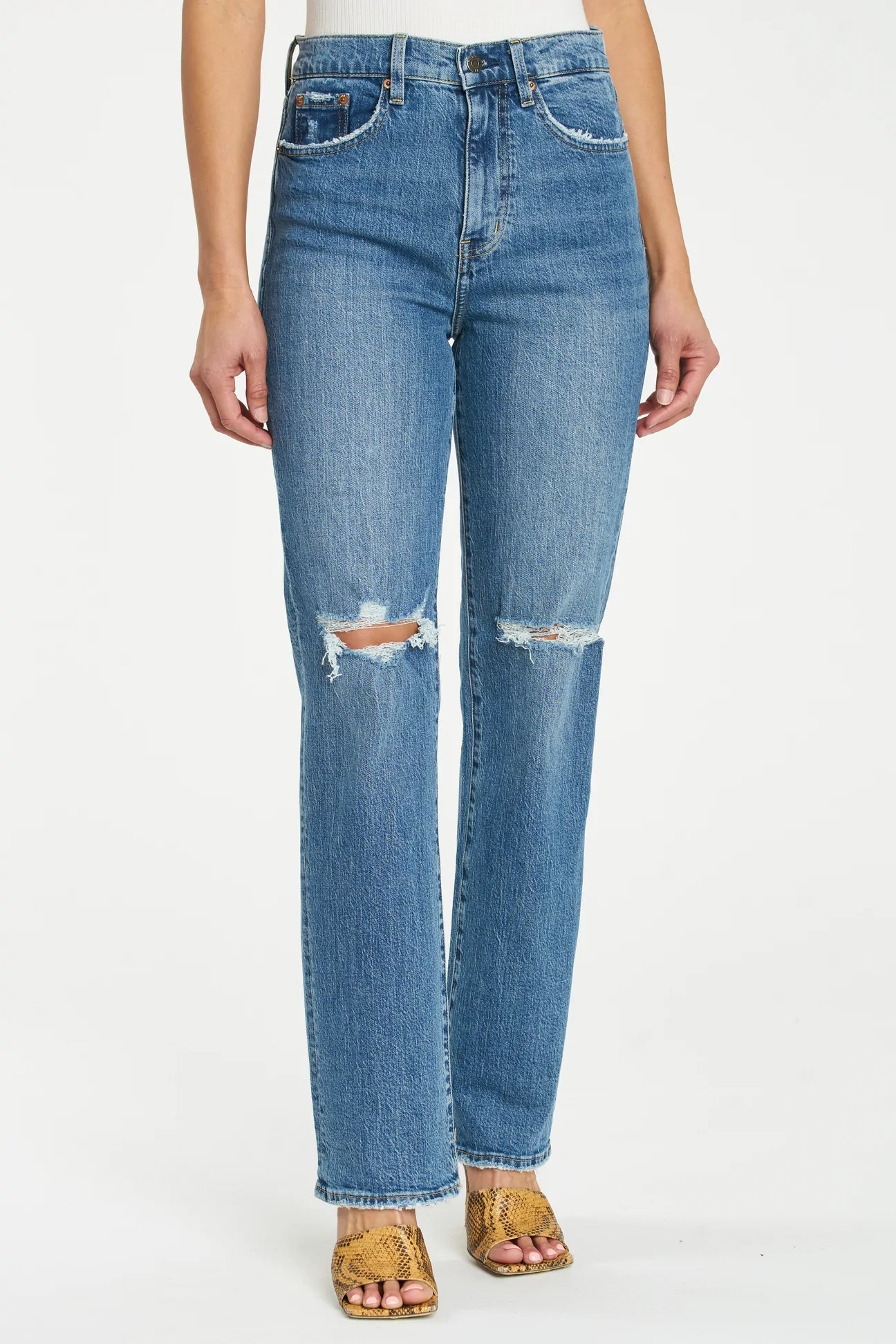 Pistola Cassie Super High Rise Straight
