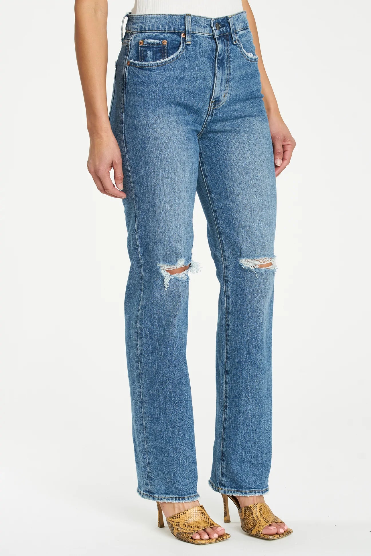 Pistola Cassie Super High Rise Straight