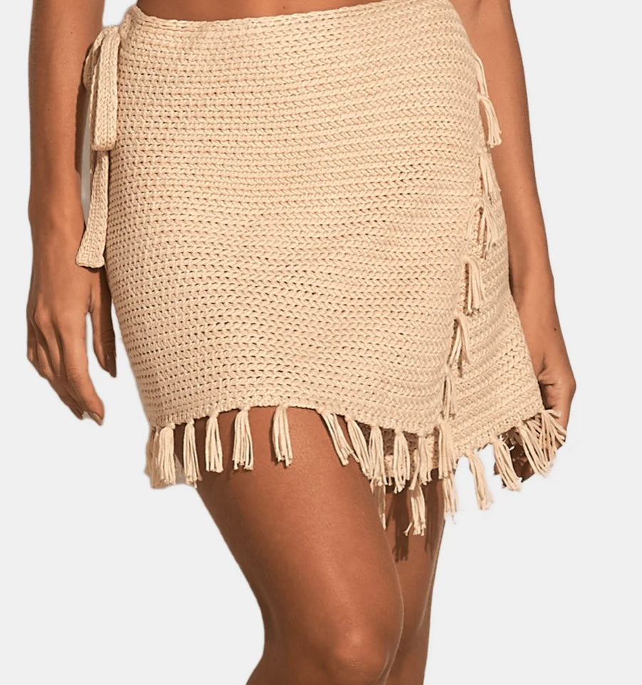Elan Natural Skirt Wrap
