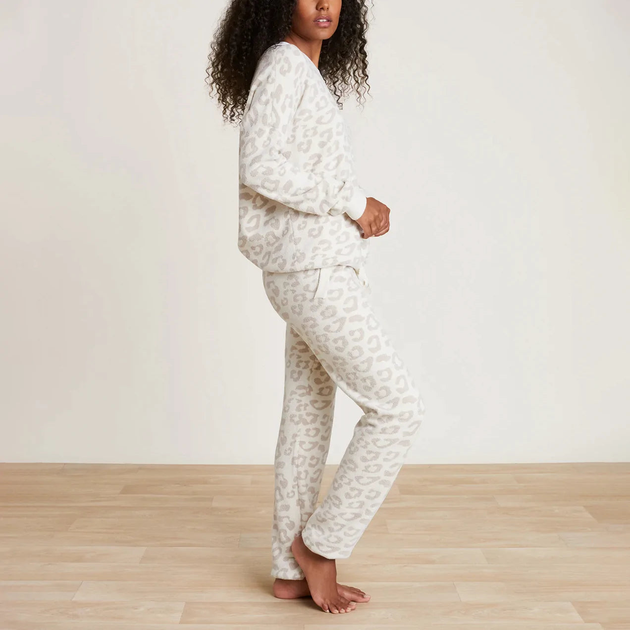 Barefoot Dreams Cream Track Top