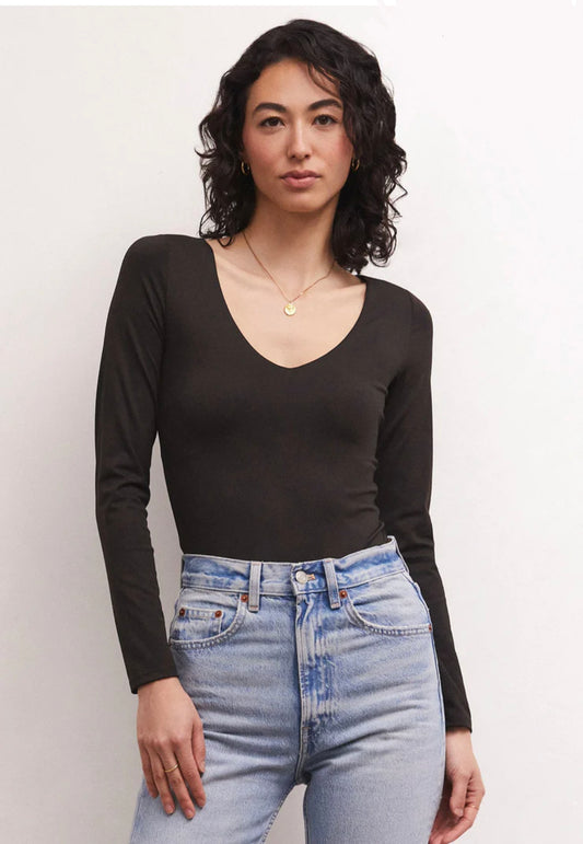 So Smooth V-Neck Bodysuit