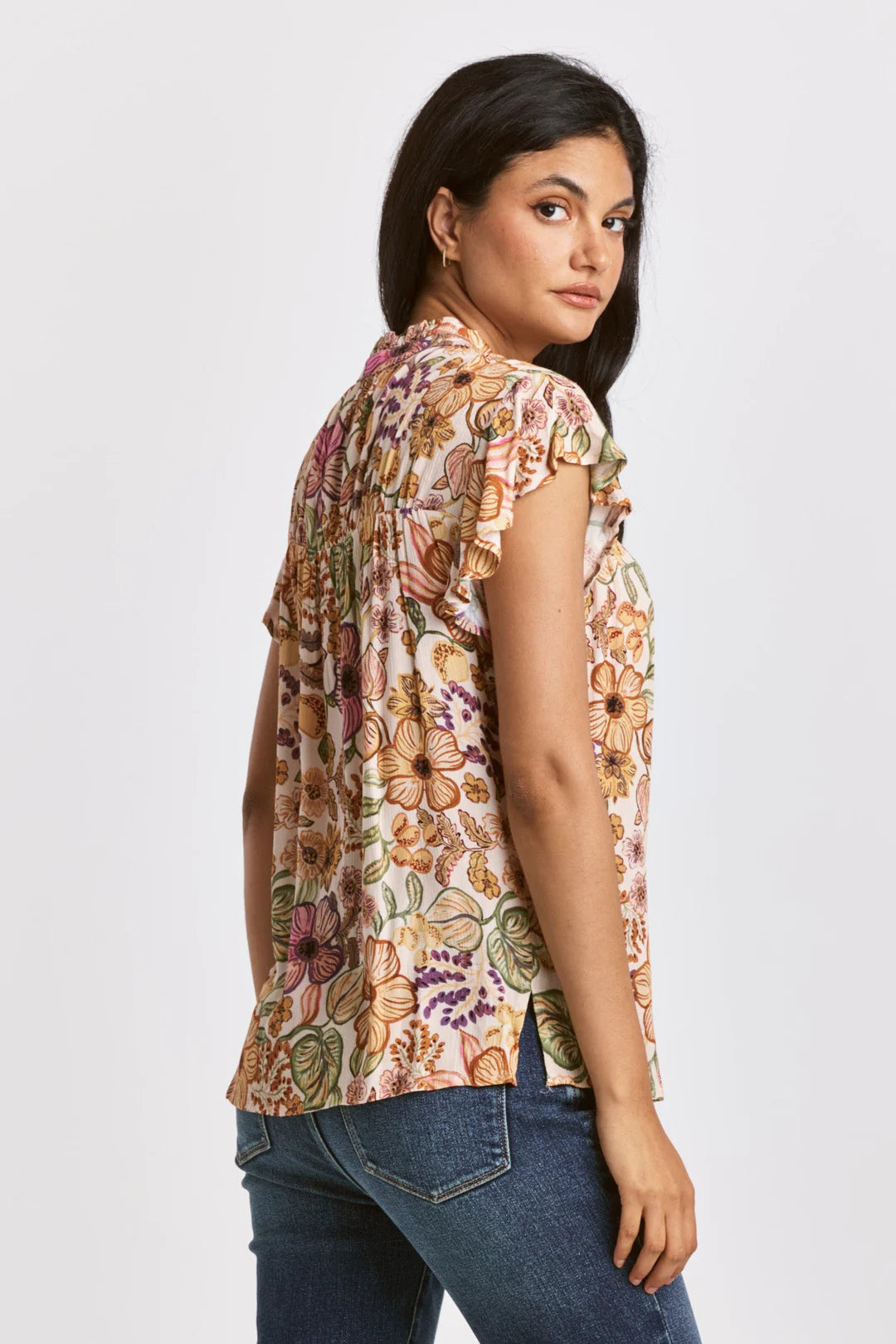 STEPHANY SHORT SLEEVE SHIRT BOHO LOVE