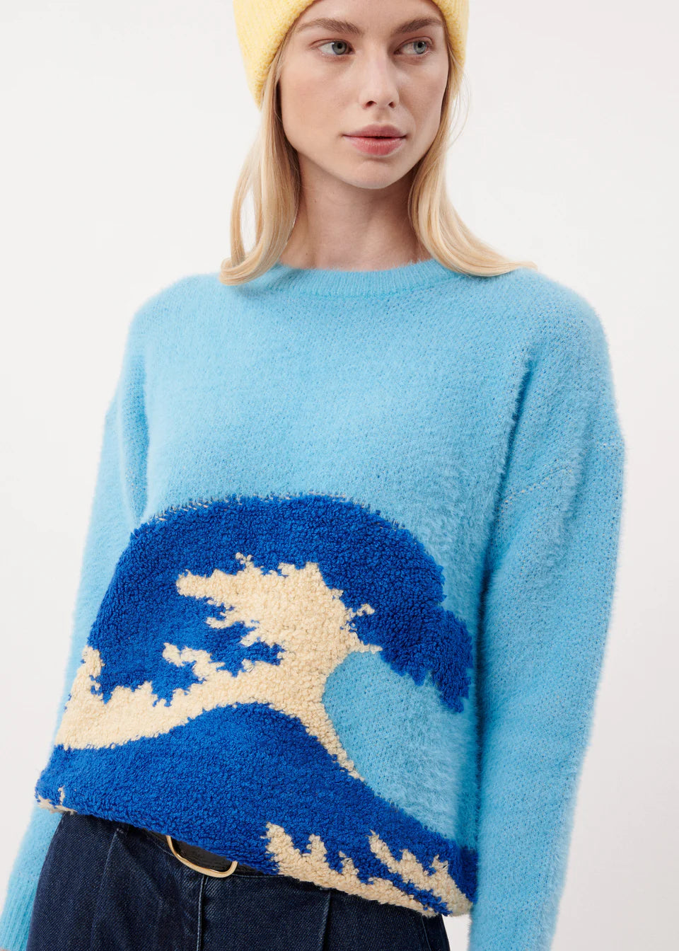 Maeko Blue Sweater