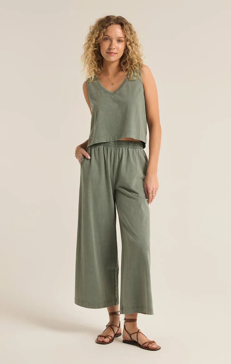 Scout jersey flare pant