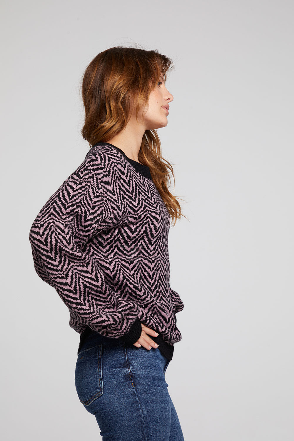 Zebra Pullover Melrose Sweater