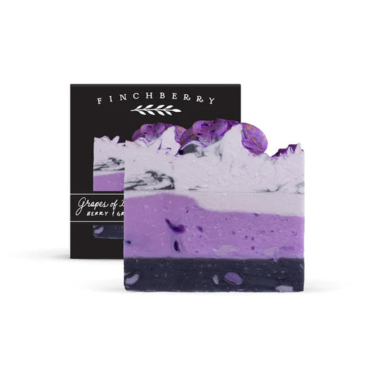 Finchberry Grapes of Bath Handcrafted Vegan Soap