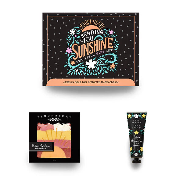 Finchberry Sending You Sunshine Two Piece Gift Set