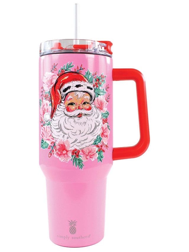 Holiday Santa 40oz Tumbler