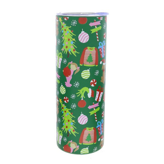 Merry Whatever 20 oz Skinny Tumbler