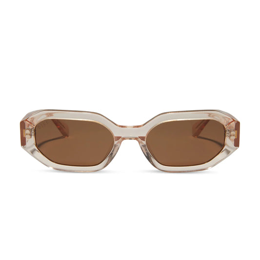 Diff Allegra- Vintage Rose Crystal Brown