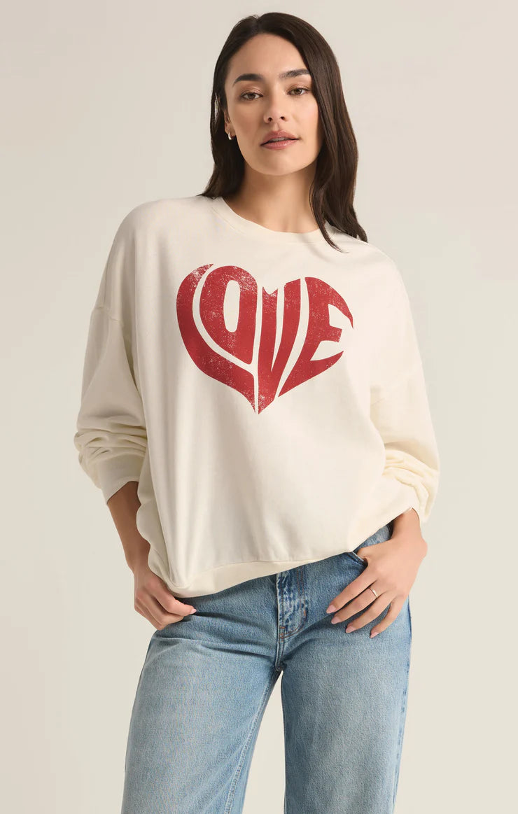 True Love Crewneck Sweatshirt