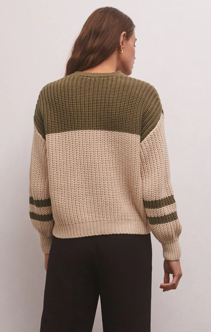 LYNDON COLOR BLOCK SWEATER