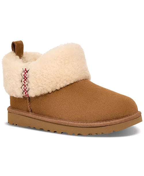 Ultra Mini Ugg Braid Booties