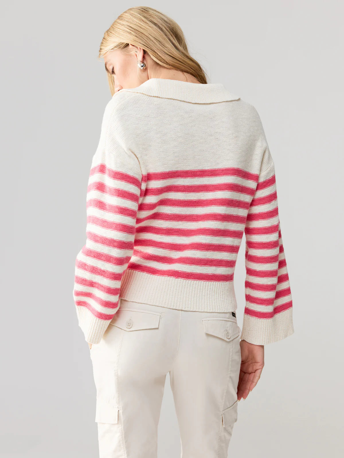 Sanctuary Perfect Timing Sweater- Flushed Stripe