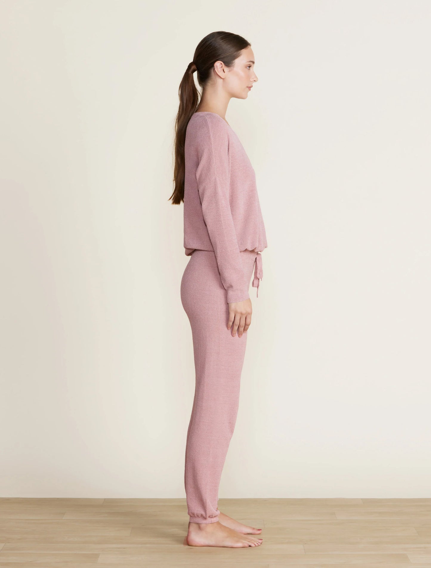 CozyChic Ultra Lite Track Pant Teaberry