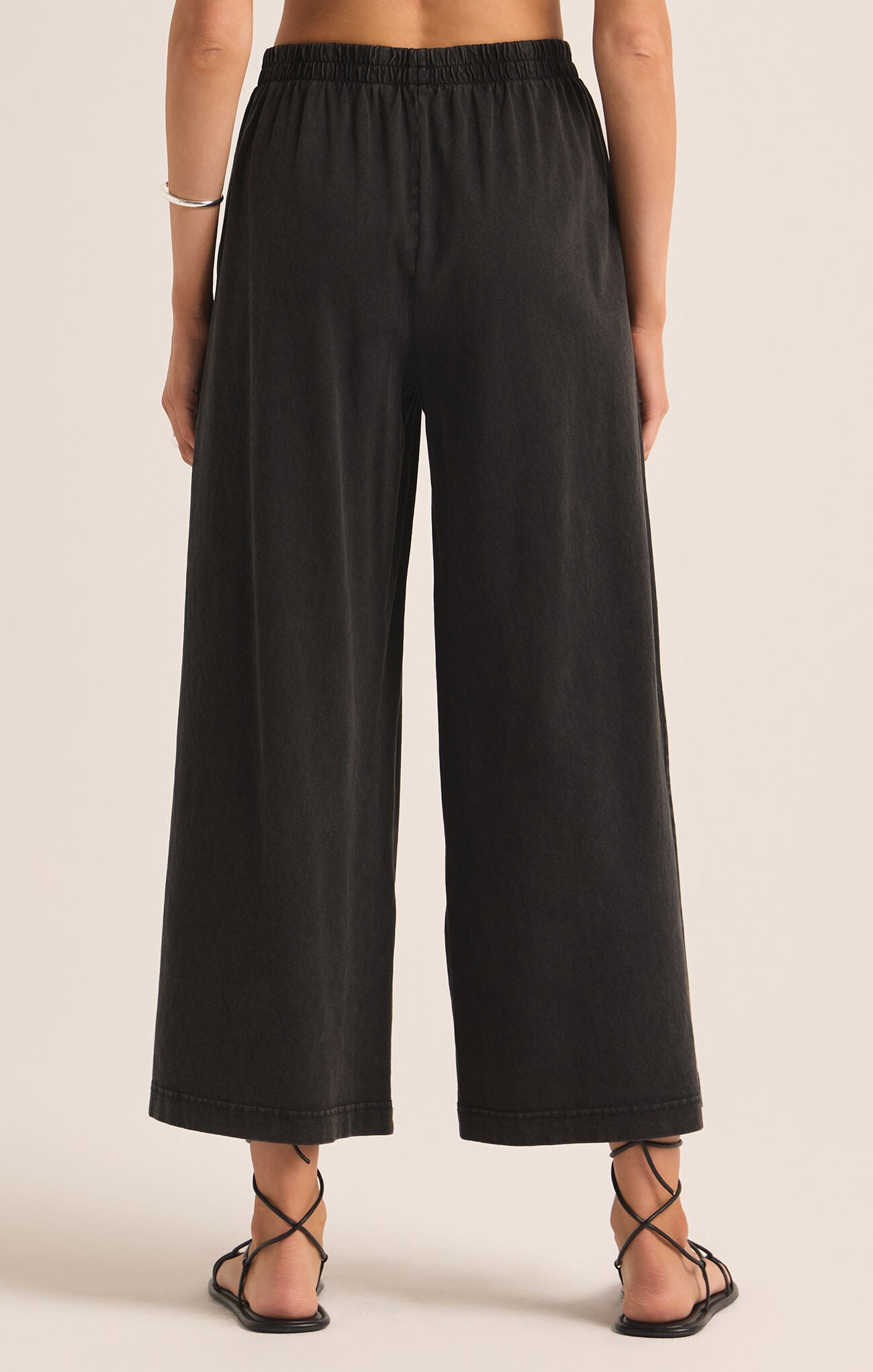 Scout Jersey Flare Pant - Black