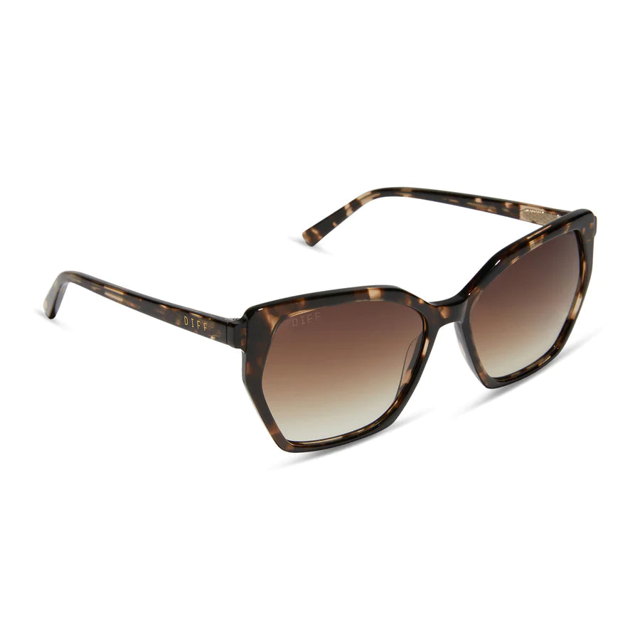 Vera - Espresso Tortoise + Brown Gradient Polarized