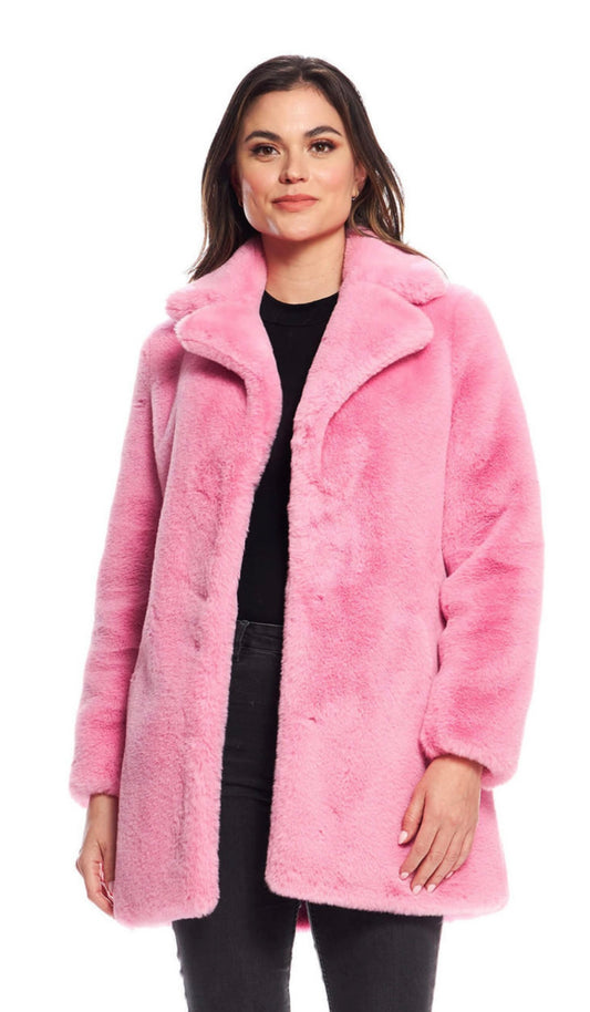 Le Mink Light Pink Jacket
