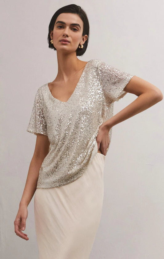 Sequin Stardust Top