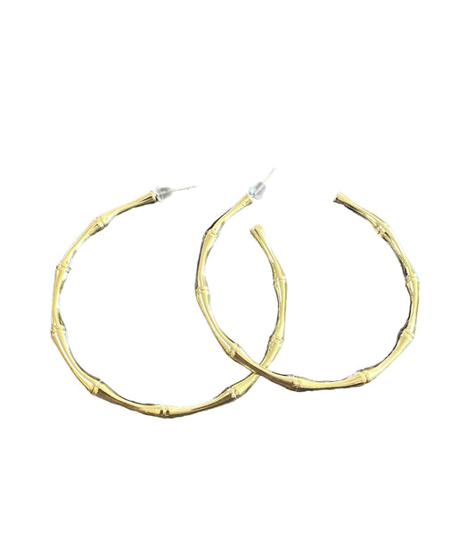 Kristalize Jewelry Bamboo Hoops