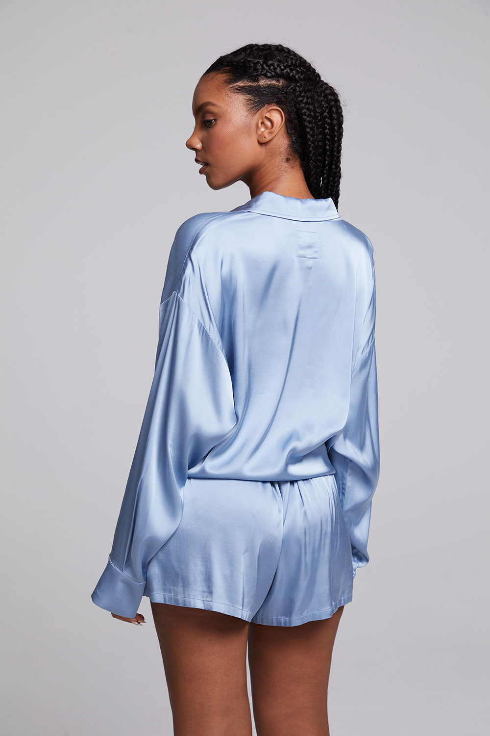 Chaser Capri Blue Grotto Button Down