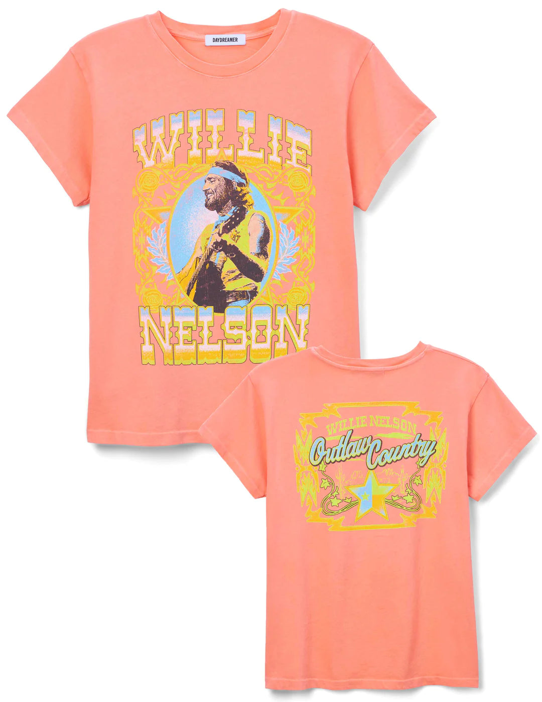 Daydreamer Willie Nelson Outlaw Country Tour Tee