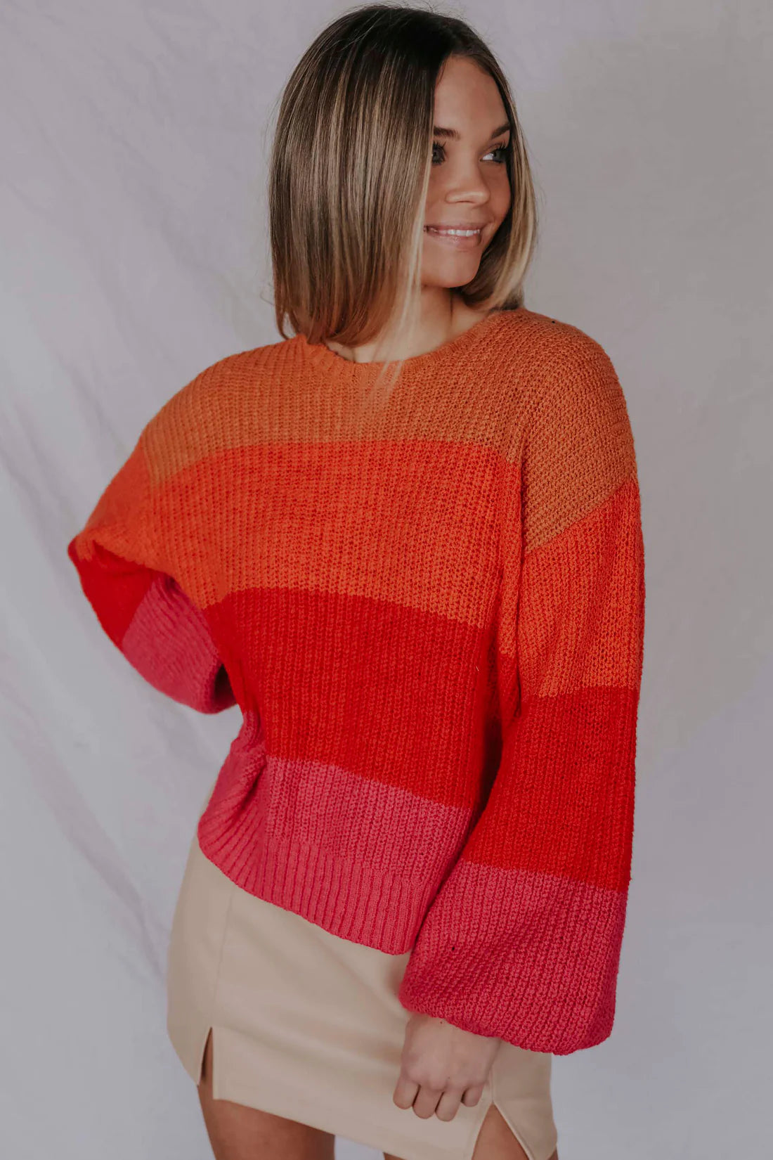 Mumu Sunset Stripe Sweater
