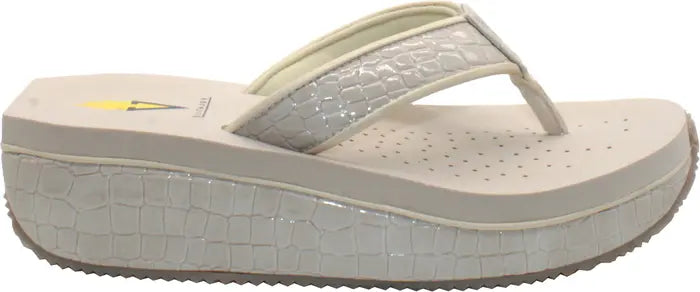 Volatile 'Mini Croco' Wedge Sandal